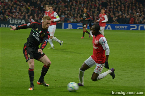 Arsenal v AC Milan - Champions' League, 06.03.2012